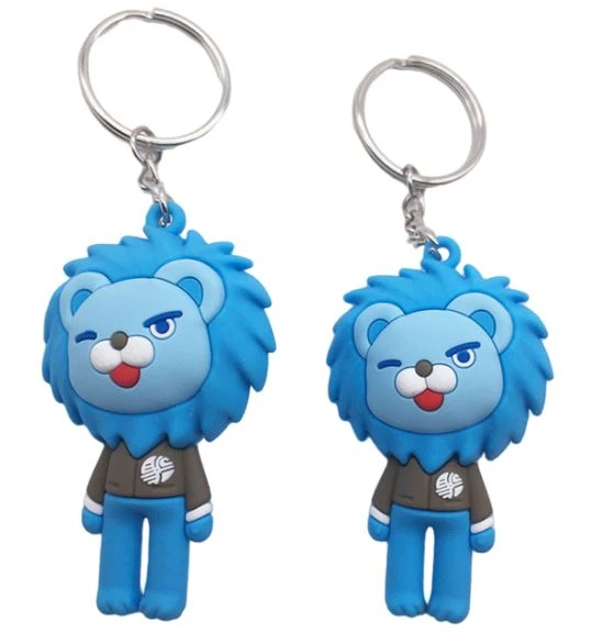  Characters Silicone 3d Keychains