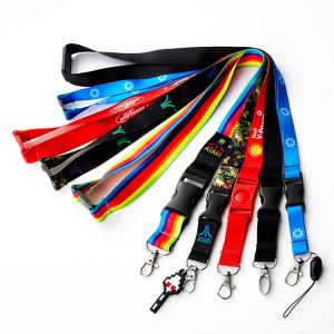 Promotivni logo vrat najlon Lanyard s držačem osobne iskaznice