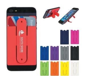 Promotivni silikonski novčanik za telefone sa stalcima