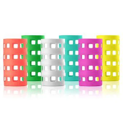 Silikonska staklena boca sa zaštitnim rukavima