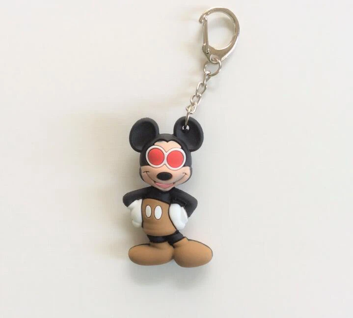Mickey Mouse 3D Pvc Keychain Keyring For Promotion