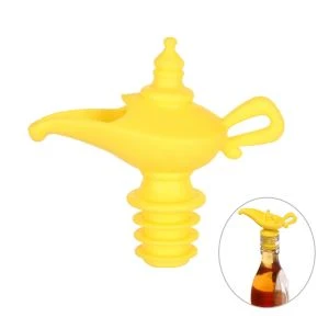Magic Lamp Champagne Silikonski čep za boce vina