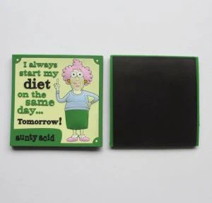 PVC mekane slatke naljepnice za hladnjak gumeni dizajn magnet za hladnjak