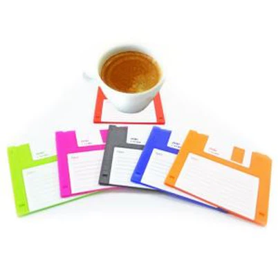 Silikonski retro disketni podmetači Podmetači za podmetače