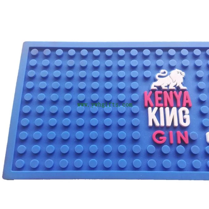 OEM ODM Non-slip Bar Top Mat PVC Rubber Club Beer Bar Mat