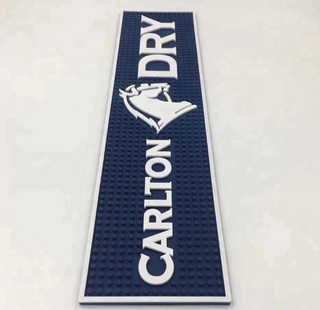 Printing Logo Pvc Drink Bar Drip Mat