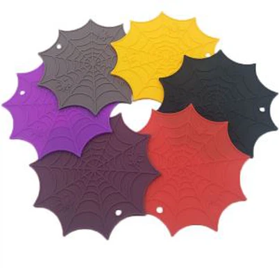 Tepisi za čaše Hot Pot Jastučići Halloween Silikonski podmetač