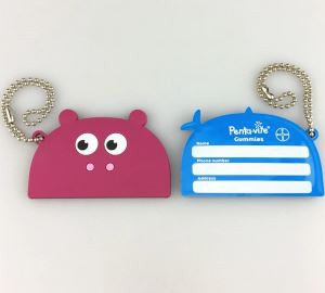 Simpatične silikonske gume Dječje oznake za ime Putopisne oznake za prtljagu