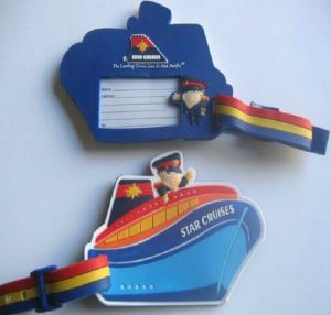 Oznaka mekane PVC torbe za prtljagu Oznaka za putnu prtljagu