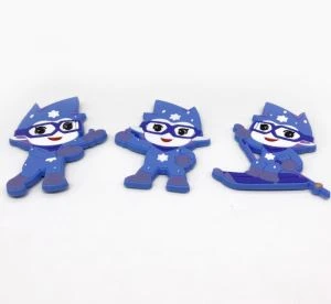 Suvenir Gumeni hladnjak 3d silikonski PVC magnet za hladnjak