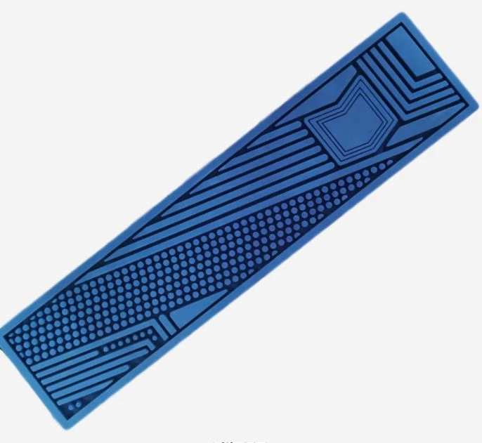 LED svjetlo Mekani PVC bar mat Gumeni preljev Trail Drip Mat
